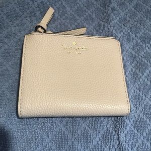 Kate Spade cream colored wallet
